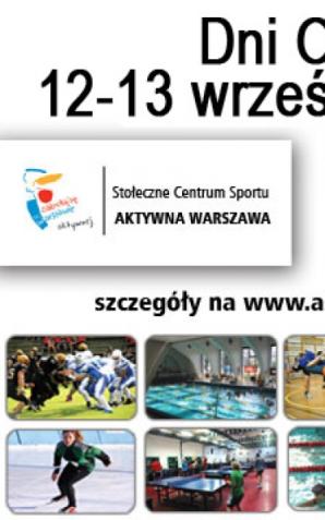 Weekend w ośrodkach SCS „Aktywna Warszawa”